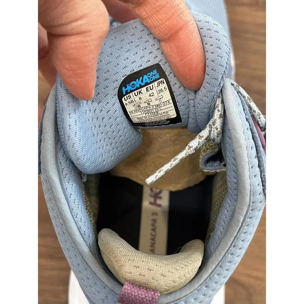 Hoka One One Anacapa 2 Mid GTX Blue Women's Outdoor Shoes - Picture 5 of 7
